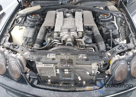 2004 Mercedes-Benz Cl 55 Amg from USA, damaged, VIN WDBPJ74J44A039552